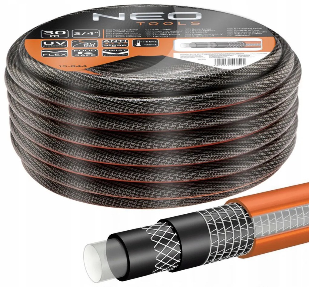 NEO PROFI záhradná hadica 3/4" 30 m | 15-844