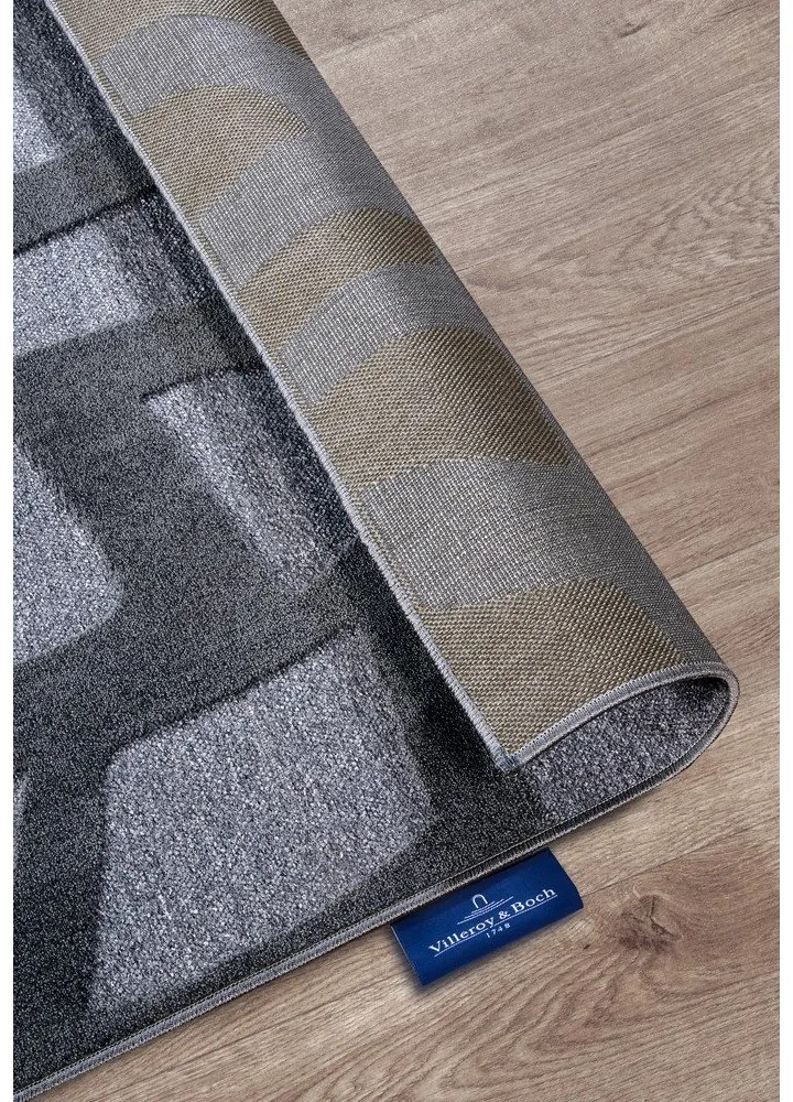 Tmavomodrý koberec z recyklovaných vlákien 160x230 cm Therese – Villeroy&amp;Boch