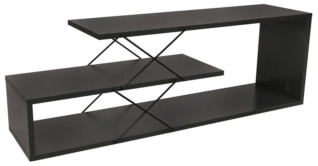 TV stolík Zigzag Anthracite