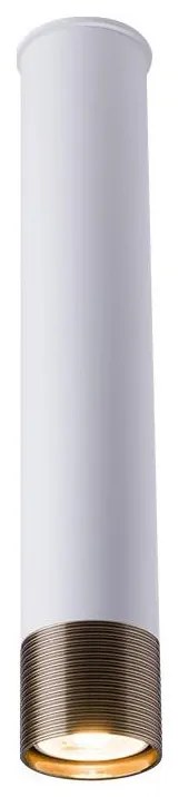 Amplex 8251 - Bodové svietidlo EIDO 1xGU10/10W/230V biela/zlatá