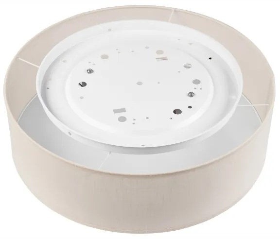Stropné svietidlo SIRJA 2×E27/15W/230V Ø 45 cm krémové