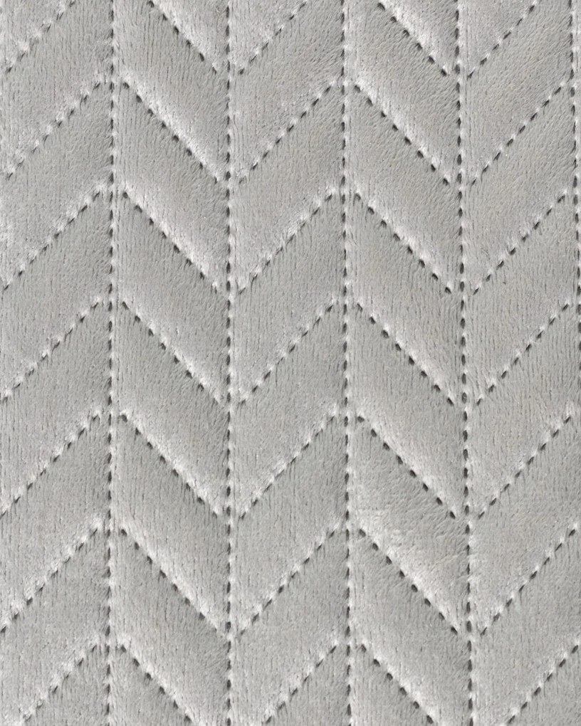 Zamatový prehoz Silky Touch 220x240cm grey