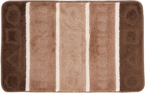 Kúpeľňový koberček MULTI A5015 hnedý CAMEL FIGURY