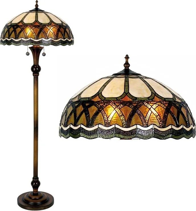 Stropné svietidlo Tiffany - Ø 56 * 164 cm 3x E27 / Max 60W