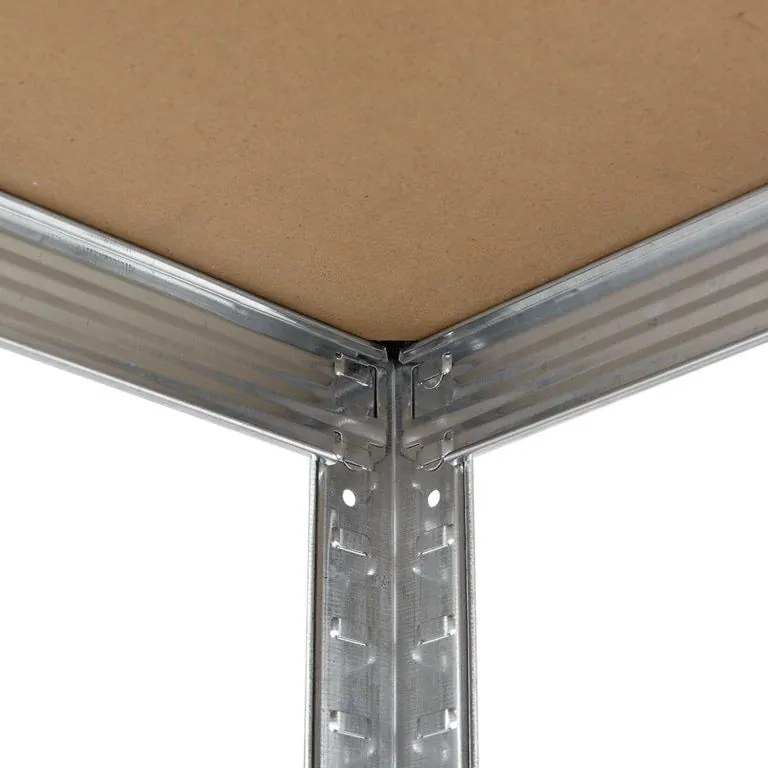 Kovový regál Easy 2 ks 160x80x40 cm, 4 police, nosnosť 640kg