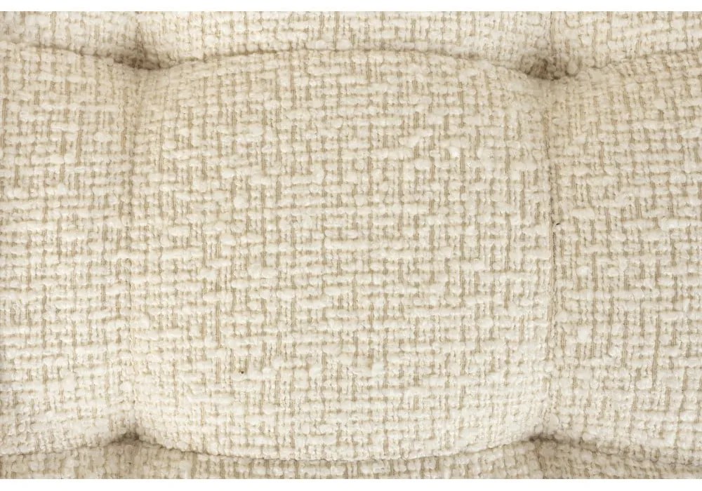 Krémová pohovka z textílie buklé 150 cm Kate – Dutchbone