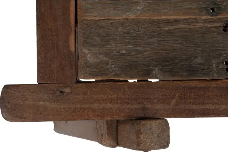 Konferenčný stolík Army z recyklovaného dreva - 175*85*42 cm