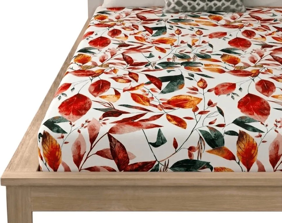 Obliečka z mikrovlákna AUTUMN LEAVES farebná 180x200 cm