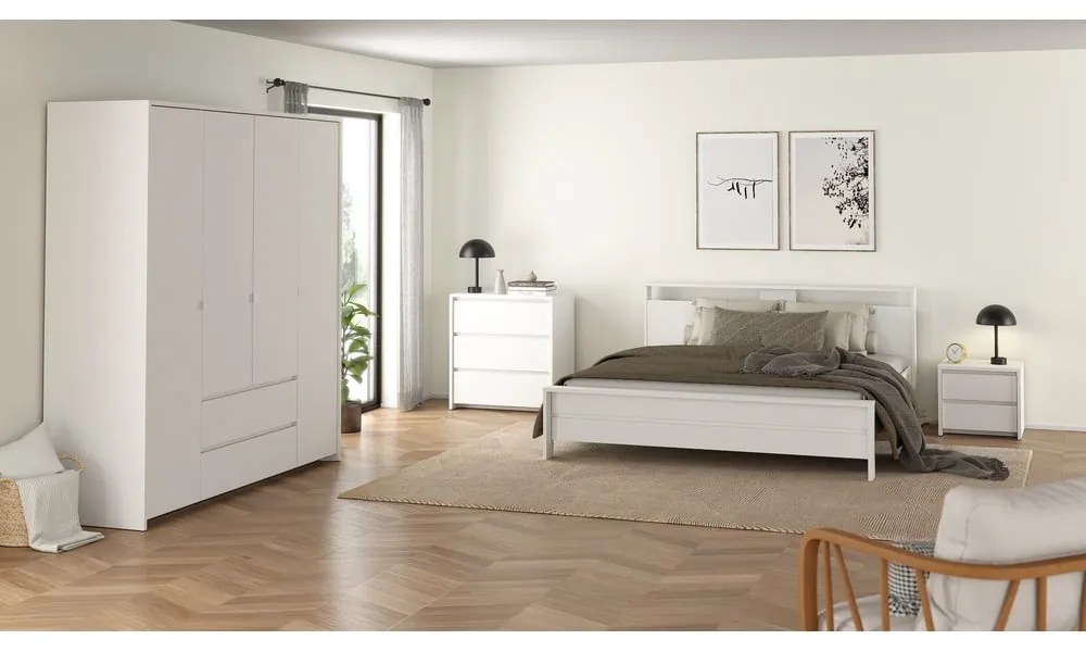 Biela komoda 80x84x48 cm Next – Tvilum