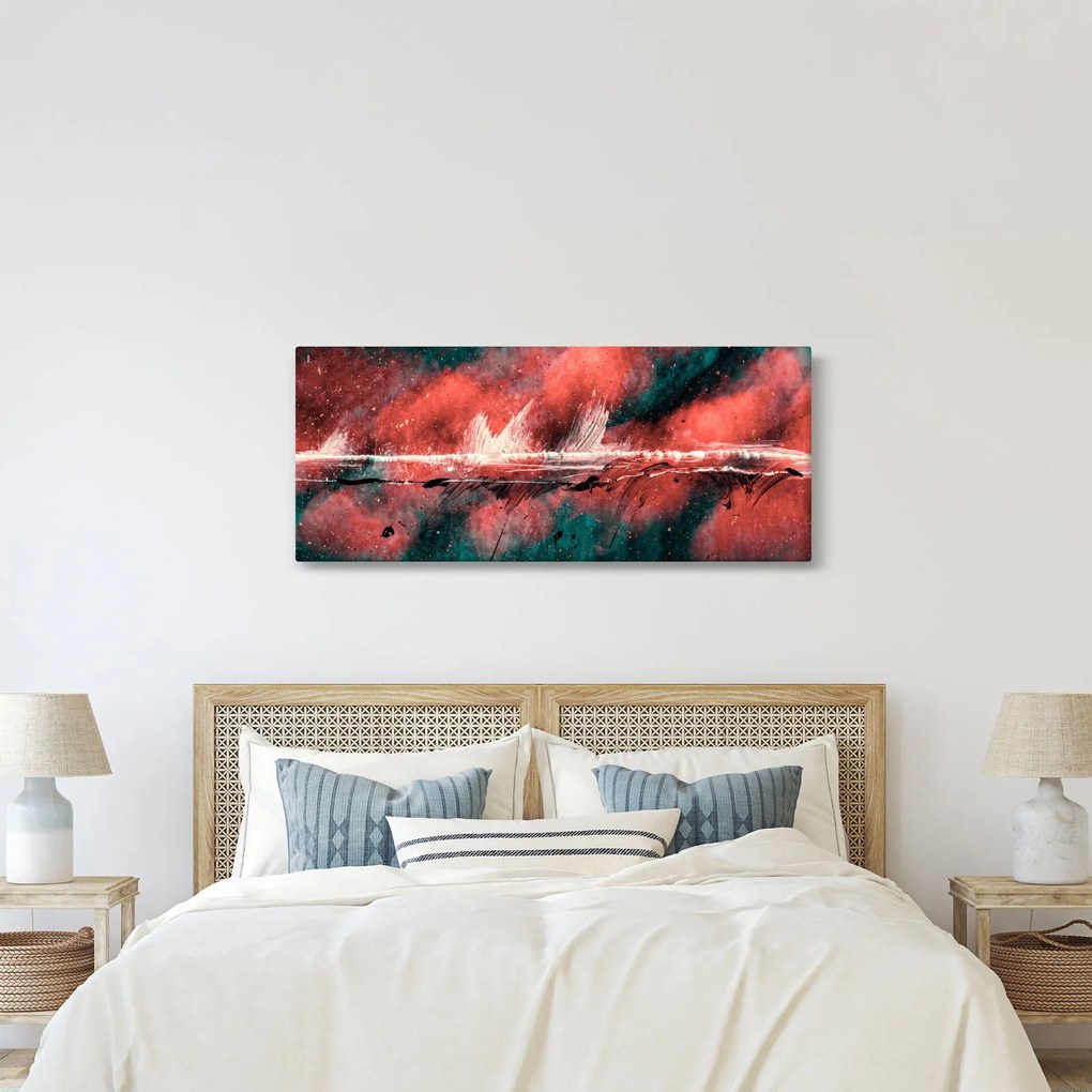 Obraz - Výbuch v petroleji (120x50 cm)