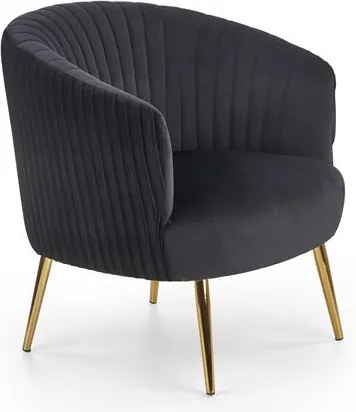 Kreslo Carmina (čierna). Vlastná spoľahlivá doprava až k Vám domov. 1008014