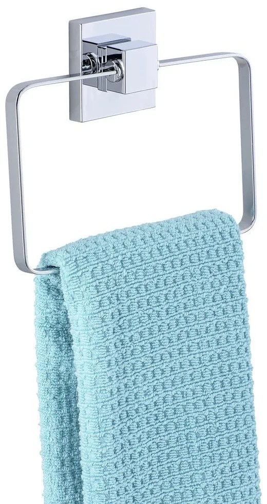 Držiak na uteráky bez nutnosti vŕtania Wenko Vacuum-Loc Ring, až 33g