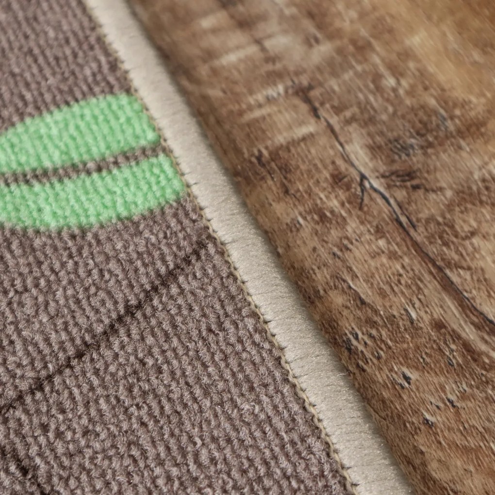 AladinWorld Expres, Detský kusový koberec Little Owls, 200x300, hnedá, detská izba