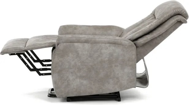 Polohovacie kreslo sivé, elektrické TV-Q8575 GREY3