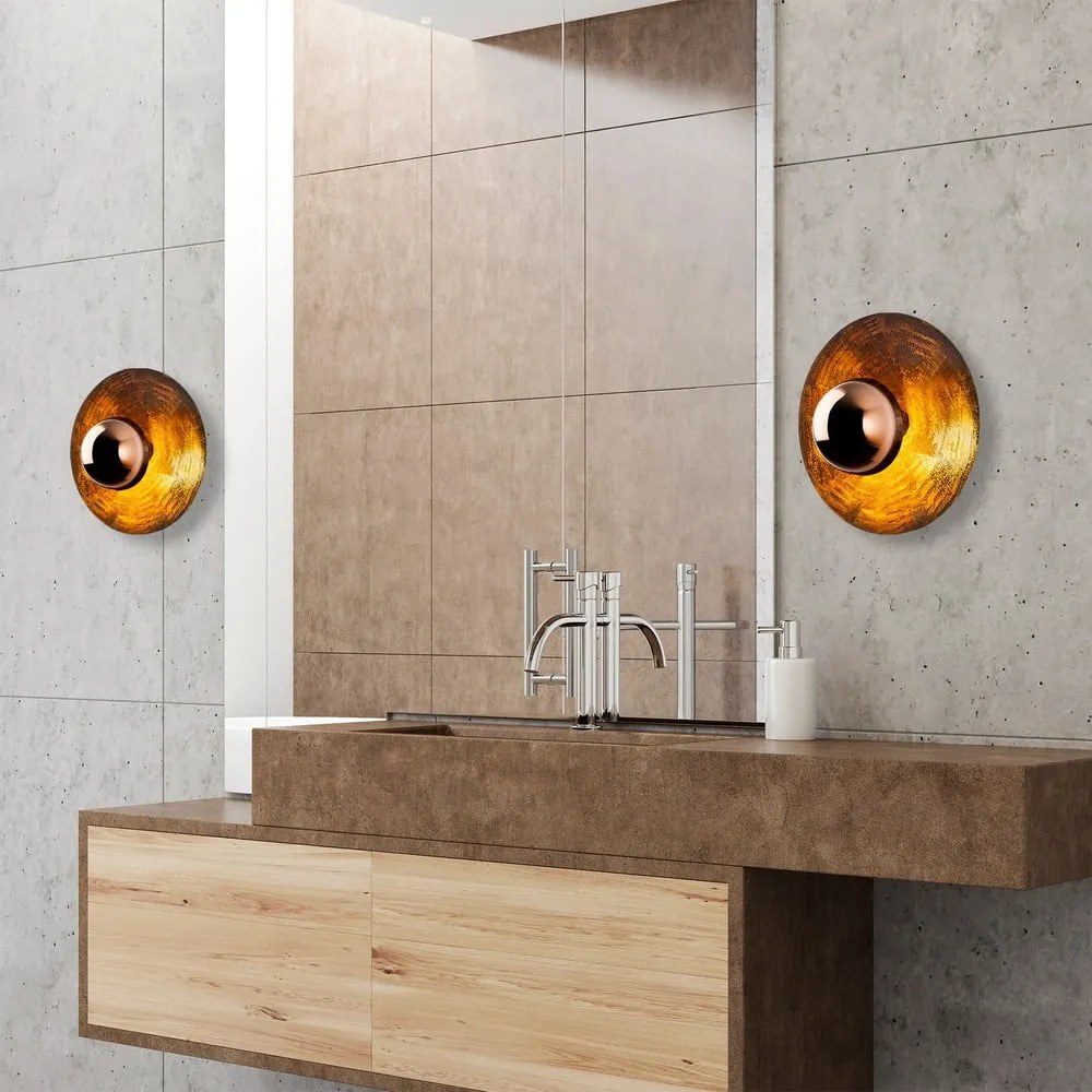 Nástenné svietidlo v medenej farbe Kurt – Opviq lights