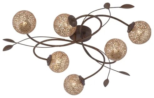 Paul Neuhaus 6398-48 - Prisadený luster GRETA 6xG9/40W/230V