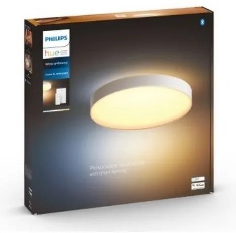 Philips - stmievateľné LED stropné svietidlo Hue ENRAVE XL LED/48W/230V biela + diaľkové ovládanie