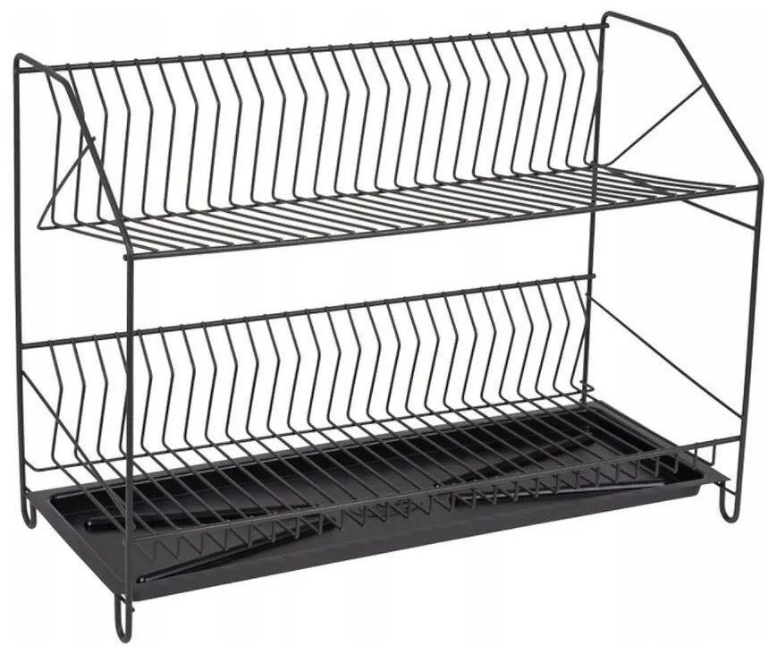 Odkvapkávač 2 čierny 50 cm