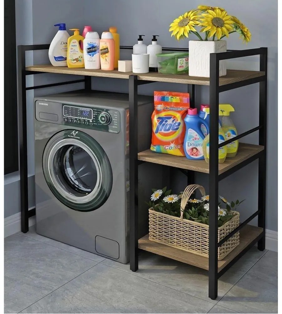 Regál nad práčku BARNET, dub