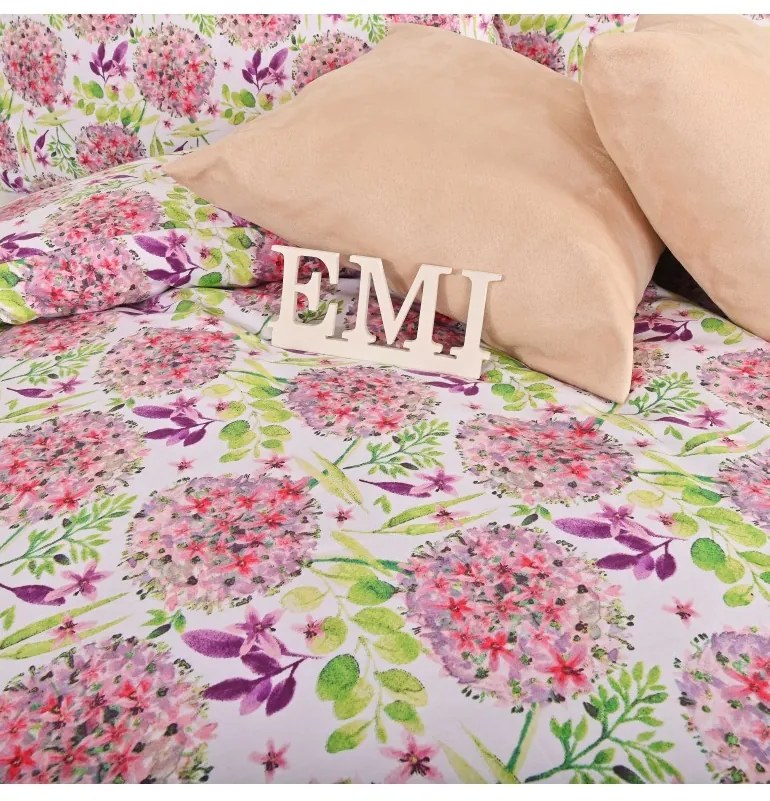 Obliečky bavlnené Cindy EMI, Štandardný set jednolôžko obsahuje 1x 140x200 + 1x 70x90