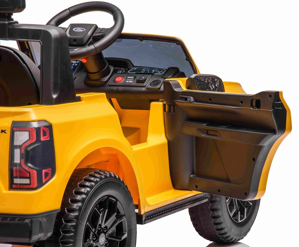 Elektrické autíčko Ford Ranger LIFT RAMIZ PA.707 - žlté