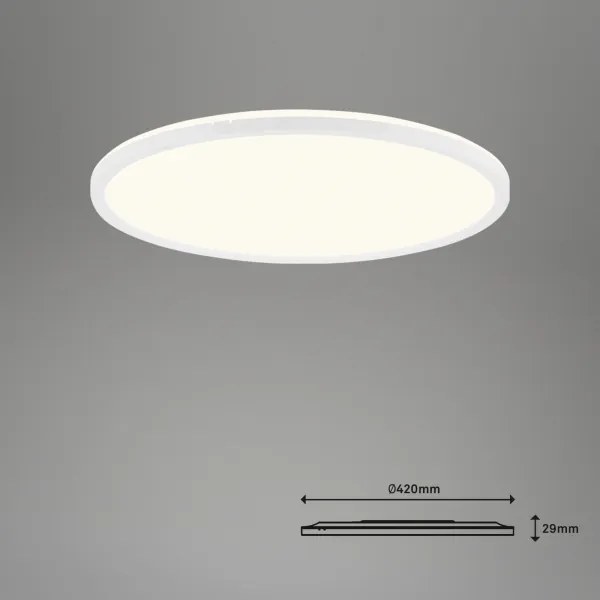 Brilo - LED Stmievateľné stropné svietidlo SLIM LED/22W/230V Wi-Fi Tuya + DO