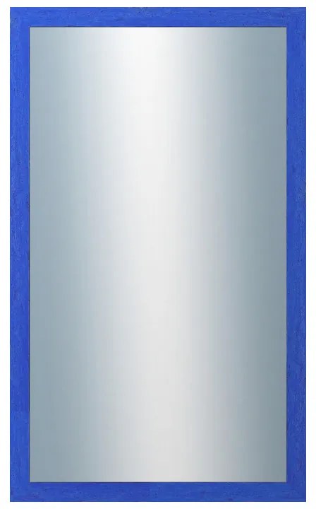 DANTIK - Zrkadlo v rámu, rozmer s rámom 60x100 cm z lišty RETRO modrá (2532)