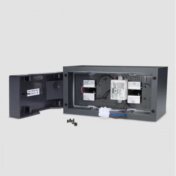 Brilagi - LED vonkajšie nástenné svietidlo DOUBLE CUBE LED/12W/230V antracit IP65