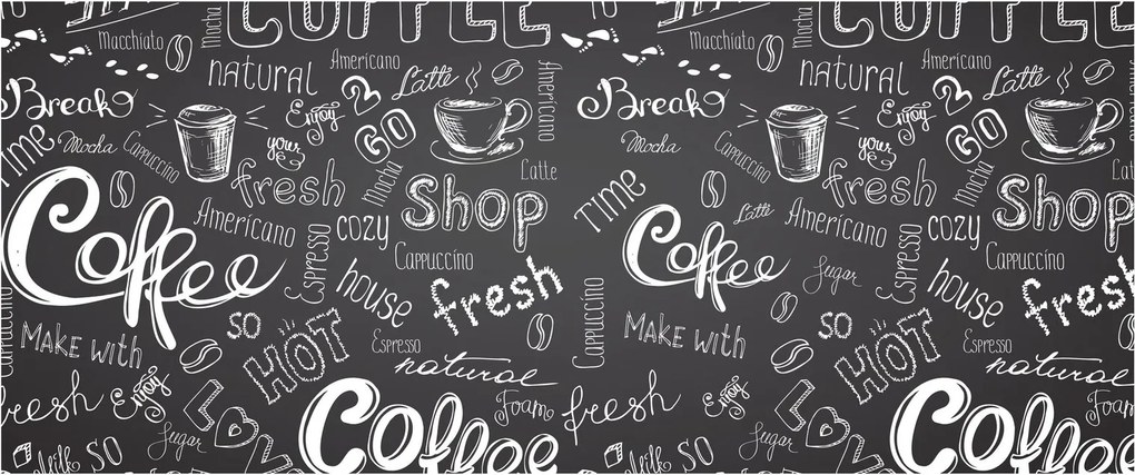 Obraz - Coffee (120x50 cm)