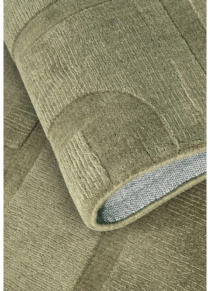 Zelený ručne tkaný vlnený koberec 80x150 cm Alexis – Villeroy&amp;Boch