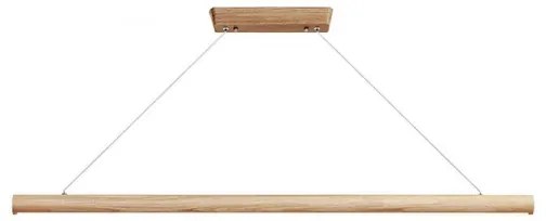 LED Luster na lanku LED/22W/230V 4000K 120 cm jaseň/masív