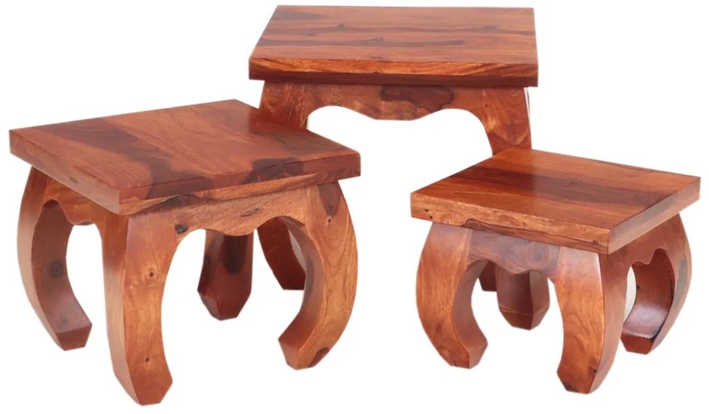 furniture-nabytek.cz - Odkladacie stolíky Kali 3ks