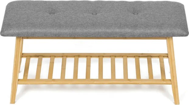 Bambusový botník prírodný DR-N1012 GREY2