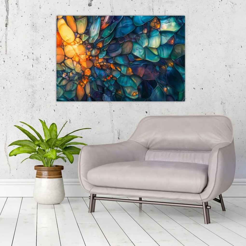 Obraz - Sklenená mozaika (90x60 cm)