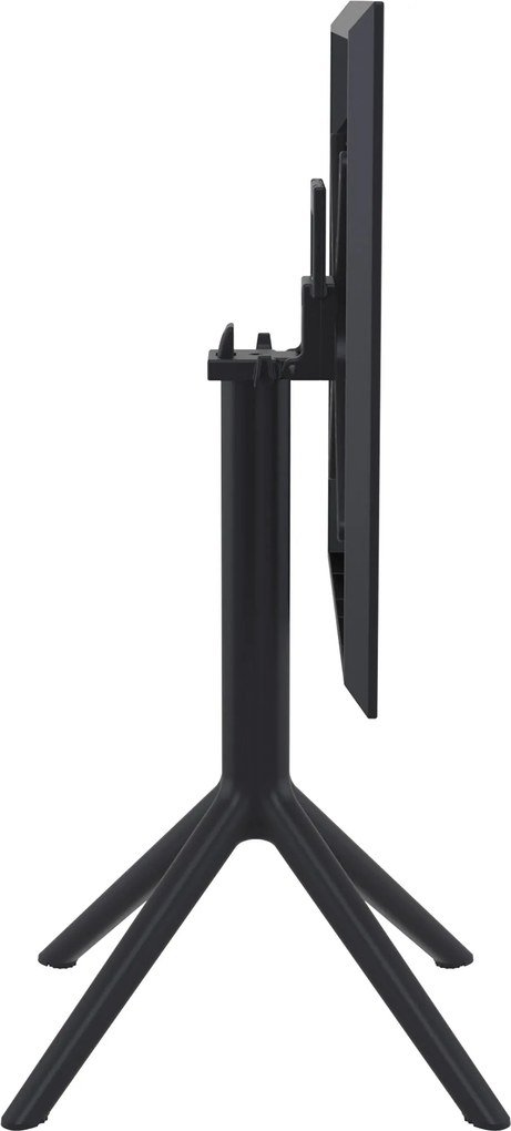 Skladací stôl Sky square - čierna