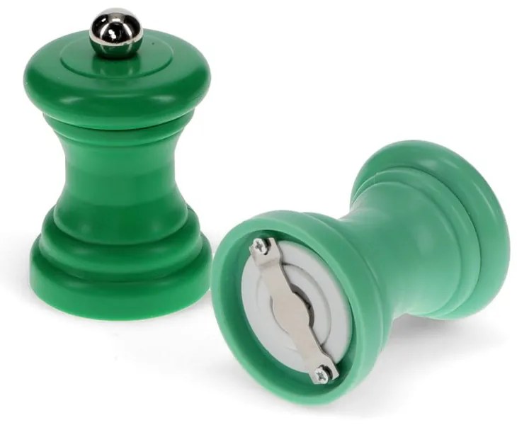 Zelená súprava mlynčekov na korenie a soľ – Rex London