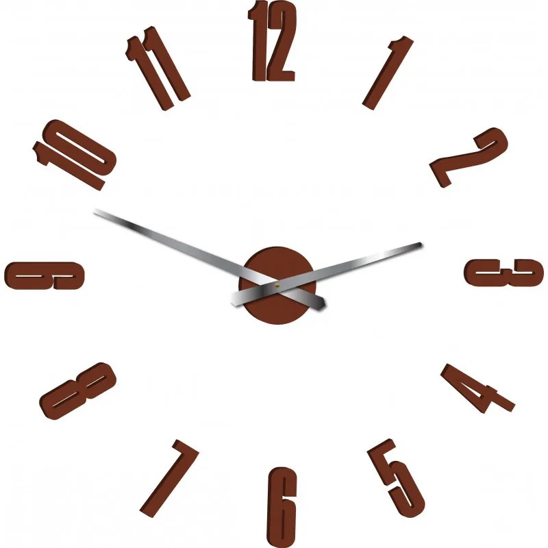 Nalepovacie hodiny na stenu do obývačky moderné I SENTOP 12P041