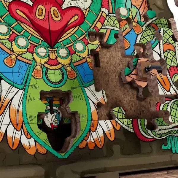 iDventure - Drevený hlavolam Pyramída Slnka