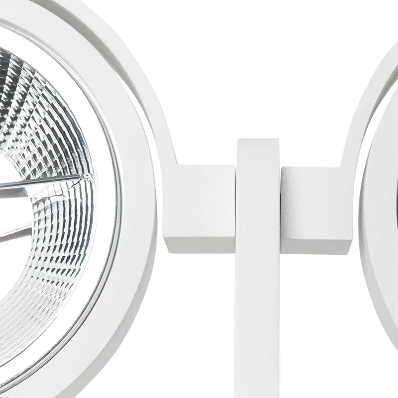 Moderné bodové svetlo biele 2-žiarovkové - Master 111