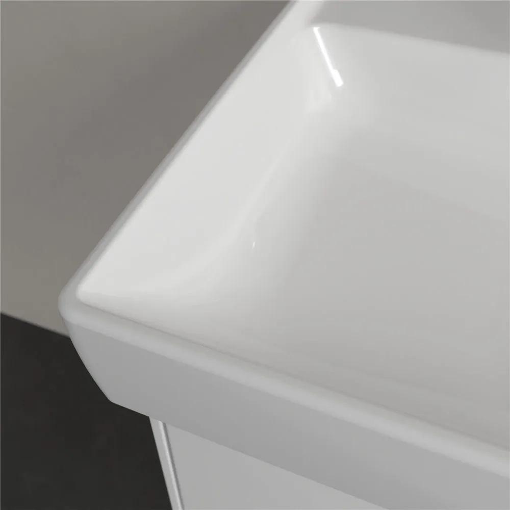 VILLEROY &amp; BOCH Collaro závesné umývadlo s otvorom, bez prepadu, 600 x 470 mm, biela alpská, 4A336101