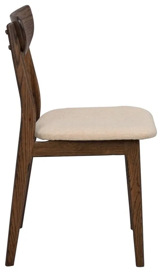 Hnedé jedálenské stoličky v súprave 2 ks Rodham - Rowico