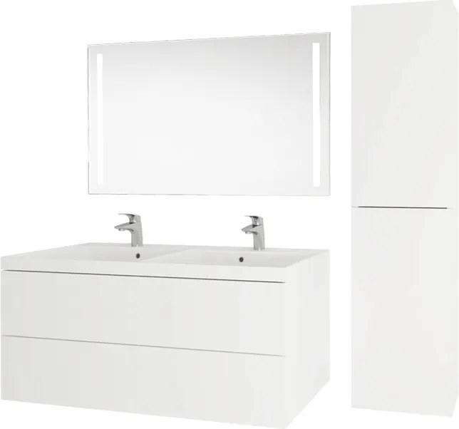 Mereo Aira, kúpeľňová skrinka 80 cm, biela, MER-CN711SN