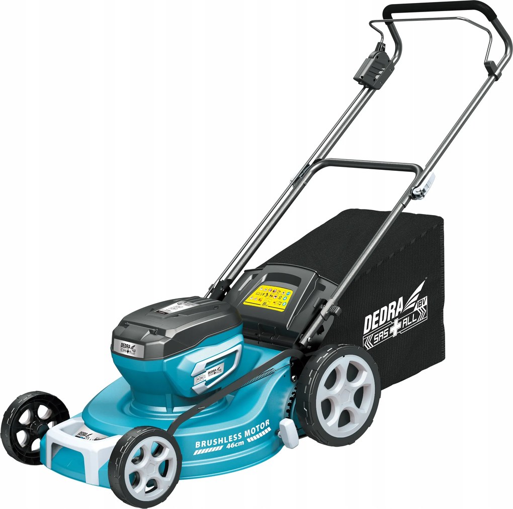 Akumulátorová Kosačka Dedra 46 cm Na trávu Sada 2x5Ah DED6997X-2A5