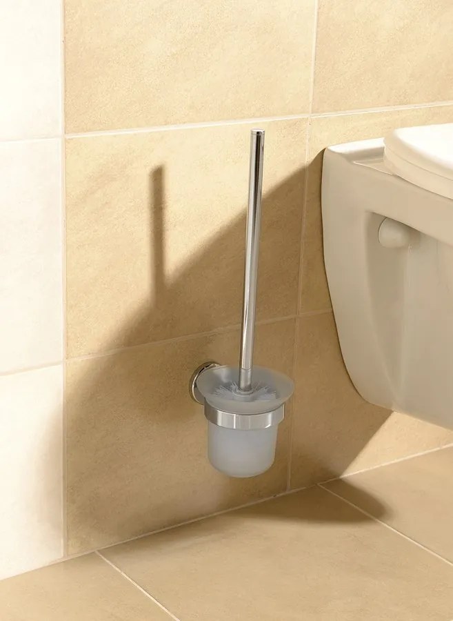 Aqualine Aqualine, SAMBA stojan s držiakom na toaletný papier a WC štetkou, čierna, SB236