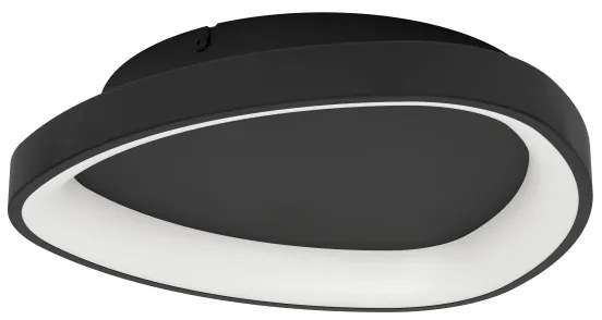 Eglo 901584 - LED Stmievateľné stropné svietidlo LORETELLO LED/12W/230V čierna + DO