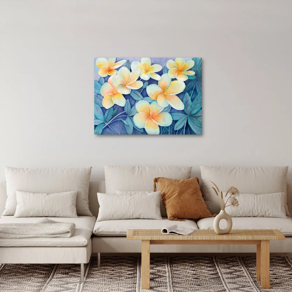 Obraz - Tropické kríky (70x50 cm)