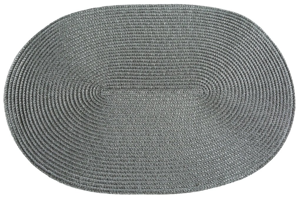 SADA 6 KS PRESTIERANIE NA STÔL JUDY2 45X30 CM TMAVOSIVÁ