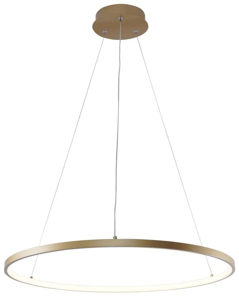 Zuma Line 2023201-GD60 - LED Luster na lanku BRENO LED/28W/230V 3000/4000/6000K