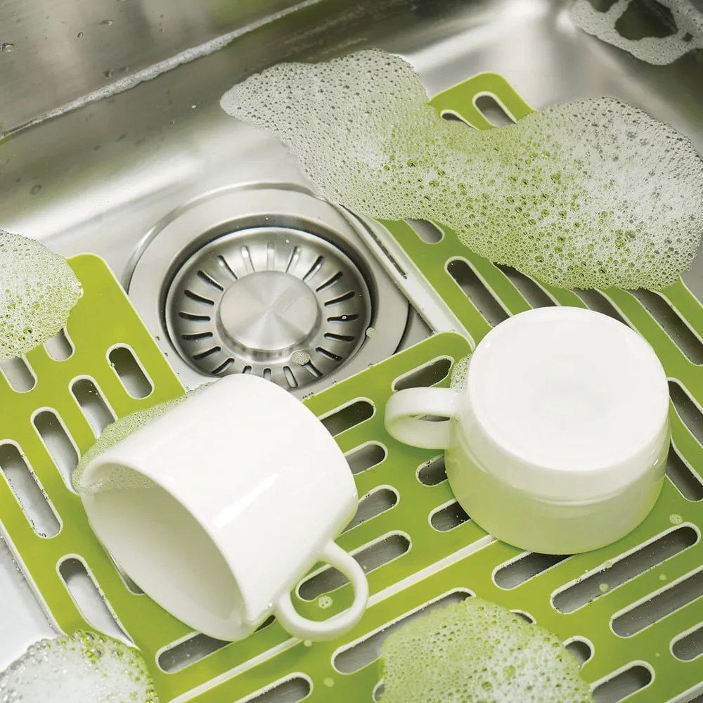 Protišmykové podložky v súprave 2 ks do drezu 28,5x28,5 cm Sink – Joseph Joseph