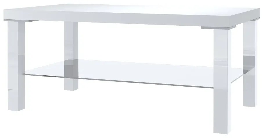 Konferenčný stolík Belini biely antracit Glamour Wood Imperium Belini 3 IMP SK1/0/W/W/0/0